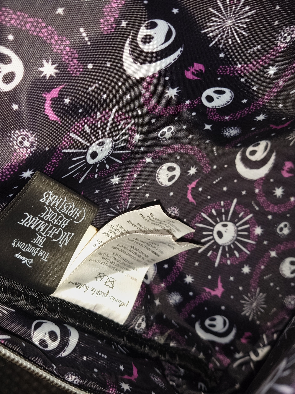 Nightmare Characters Print Crossbody Bag - Picture 5 of 6